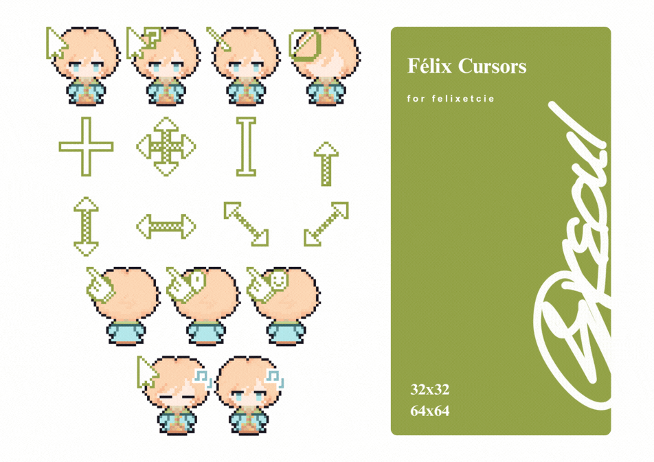 Félix Cursors for felixetcie