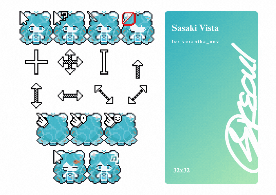 Sasaki Vista Cursors for veranika_env.